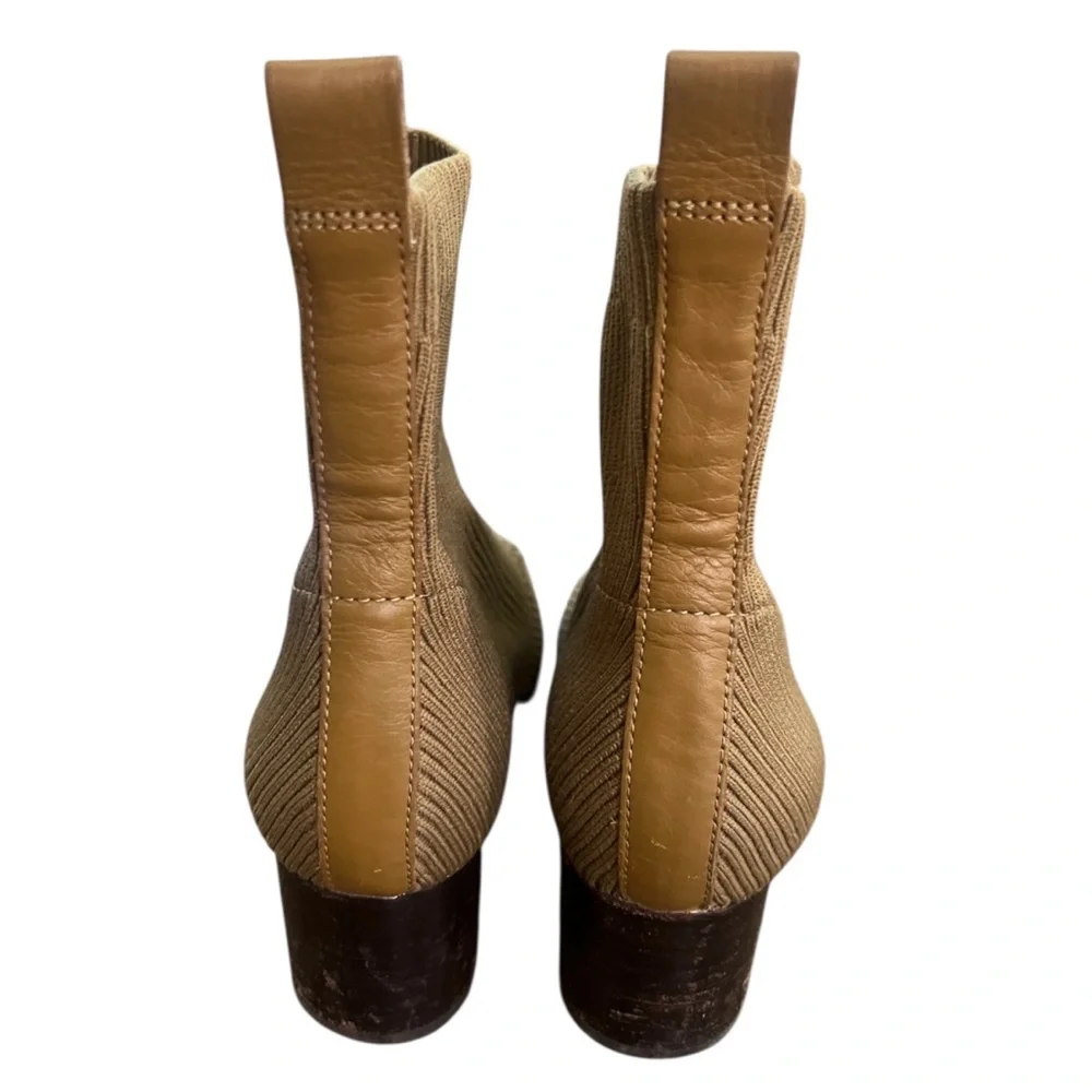 Everlane The Glove Boot Sock Boot Tan Brown Size 9 - Picture 4 of 6